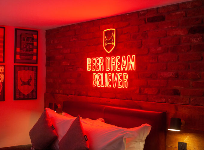 Beer Dream Believer Sign