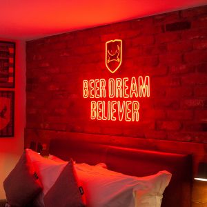 Beer Dream Believer Sign