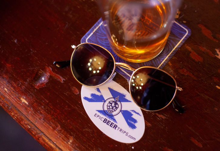 Epic Beer Trips Sticker + Shades