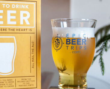 Where to Drink Beer Yellow Book next to Epic Beer Trips Pint