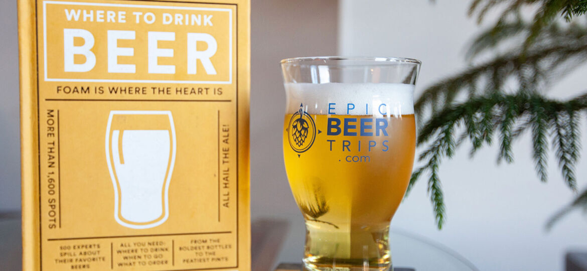 Where to Drink Beer Yellow Book next to Epic Beer Trips Pint