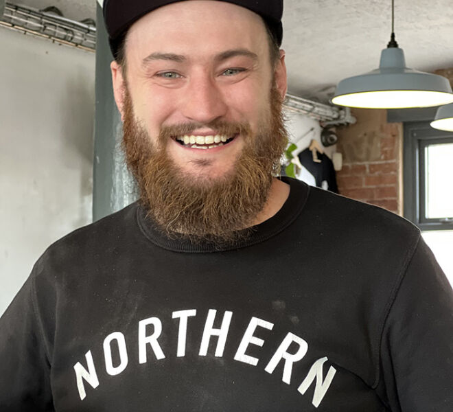 smiling team member at Northern Monk Brewery