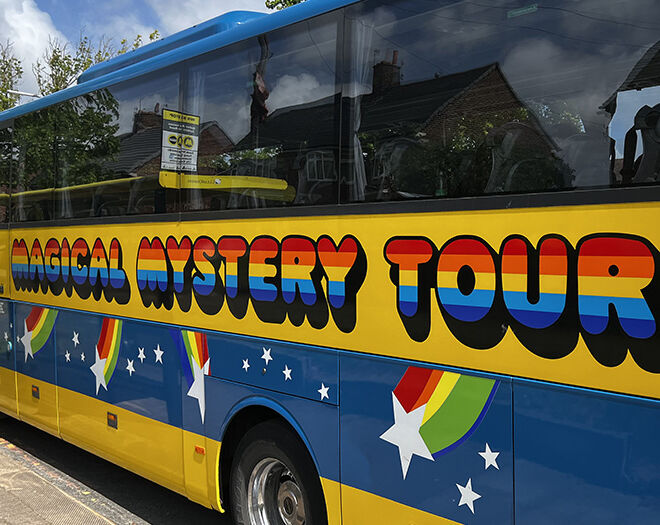 Magical Mystery Tour Bus