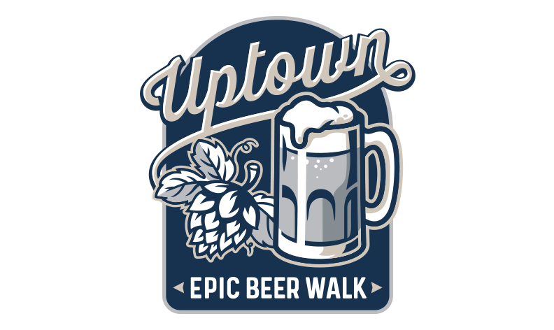 Uptown Beer Walk Logo