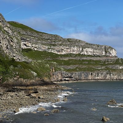 Cliffs seaside