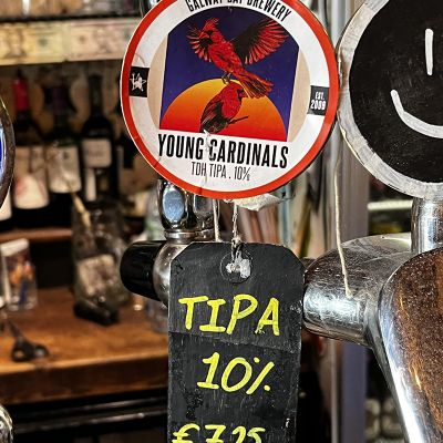 gallaway beer tipa tap handle