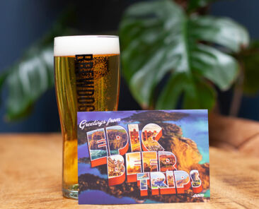 BrewDog Epic Beer Trips Postcard