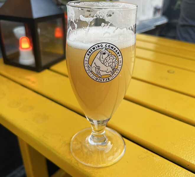 hazy IPA at haarlem brewing in the Netherlands