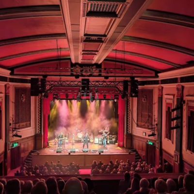 Stage of After the Last Waltz Concert
