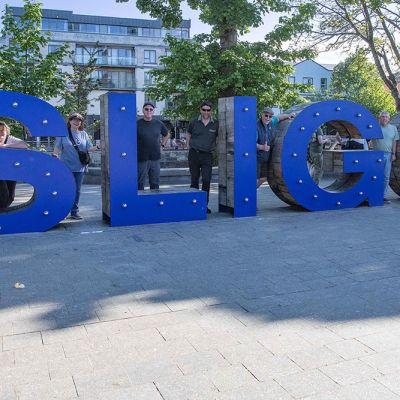 sligo ireland sign with beer trippers