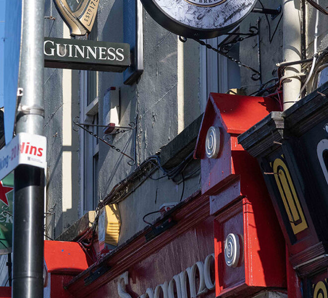 swagma pub with beer signage