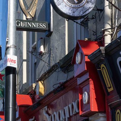 swagma pub with beer signage