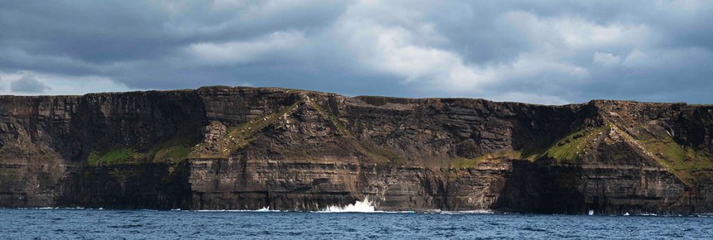 stunning coastal cliffs in Ireland