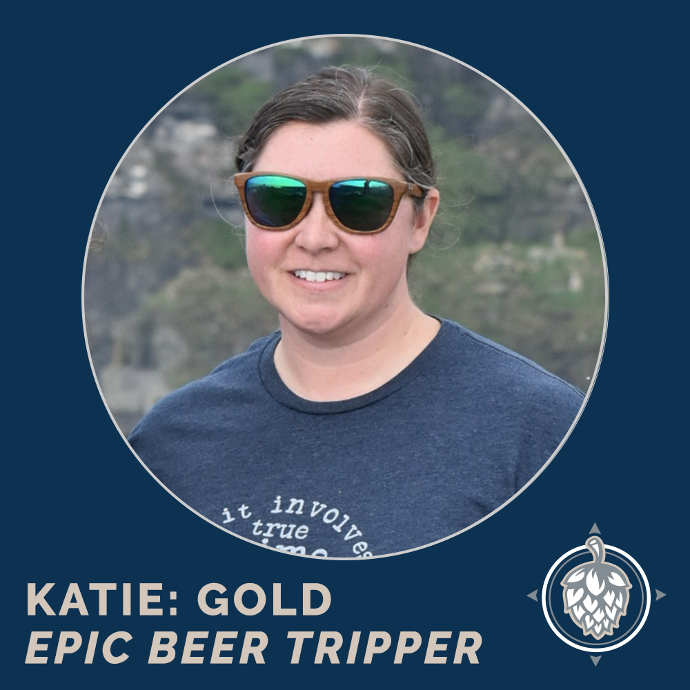 Gold Beer Tripper Katie