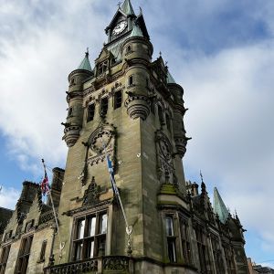 historic clocktower in Scotland